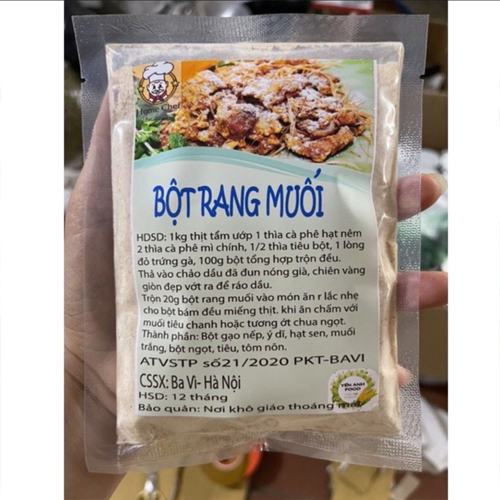 Bột Rang Muối chuẩn vị 200g , Giavibepviet Store