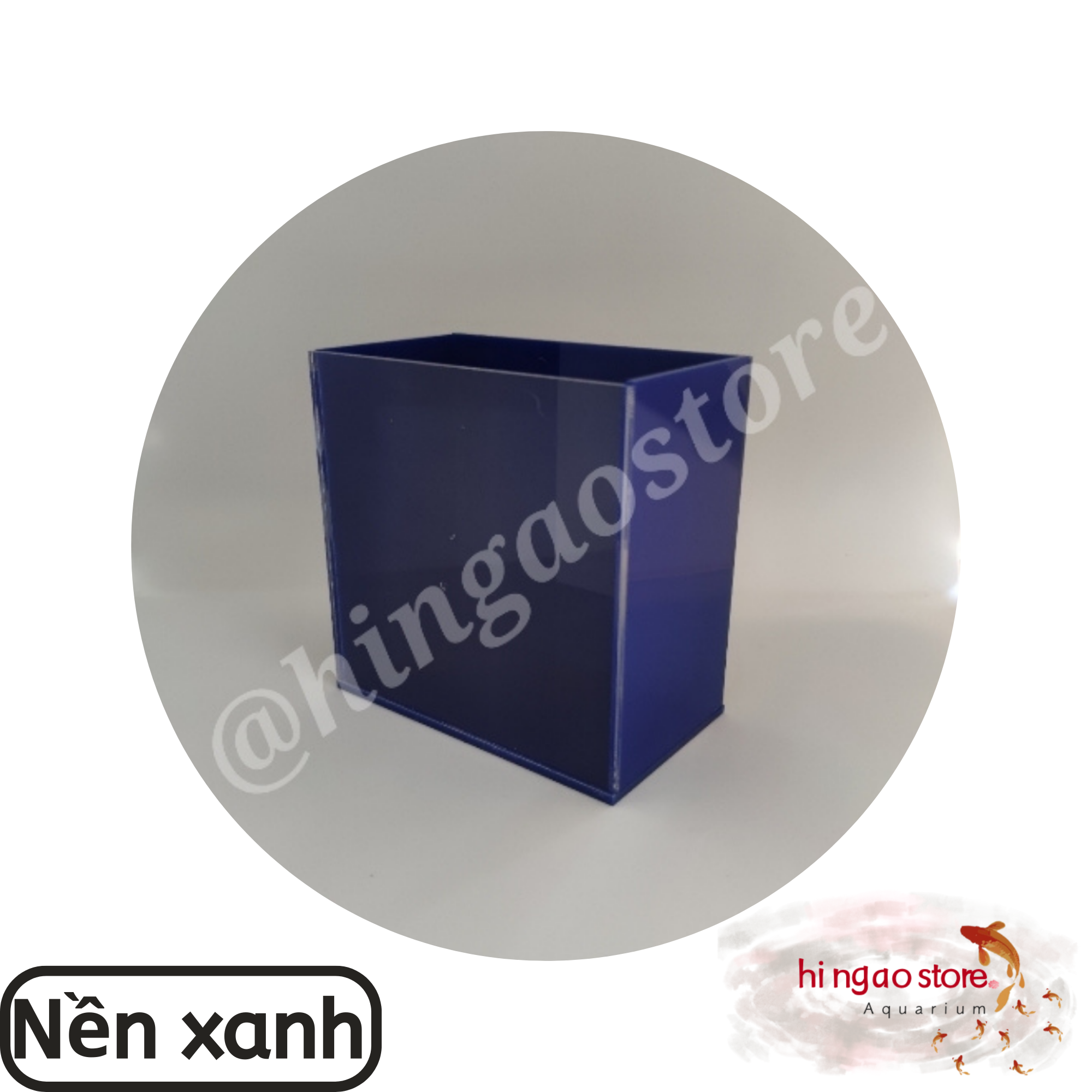 Aquarium show fish, arylic Lake show fish, acrylic aquarium show Transparent fish, black background, blue background-hinged aostore scene fish accessories.