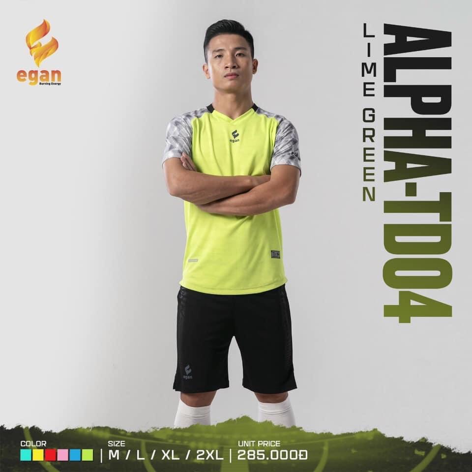 Áo đá bóng cao cấp Egan Alpha- TD04