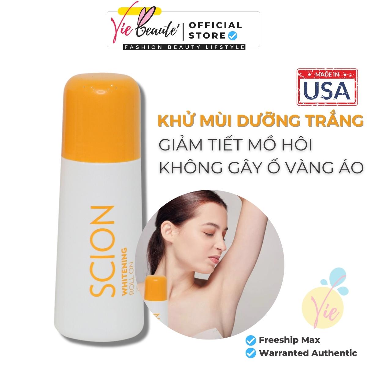 Lăn nách khử mùi scion 75ml - khử mùi hôi nách - ngăn mồ hôi tức thì