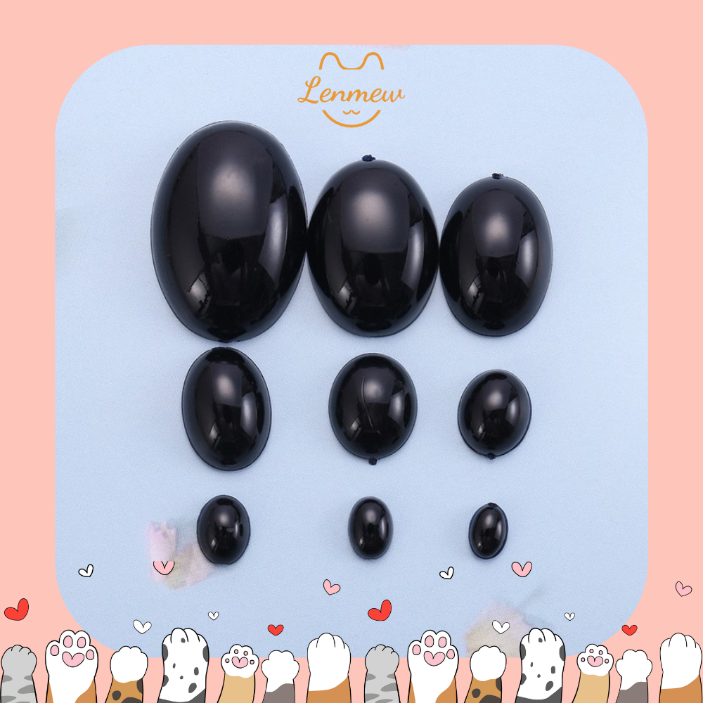 Gói Lẻ - Mắt Thú Bông Dán Hình Oval