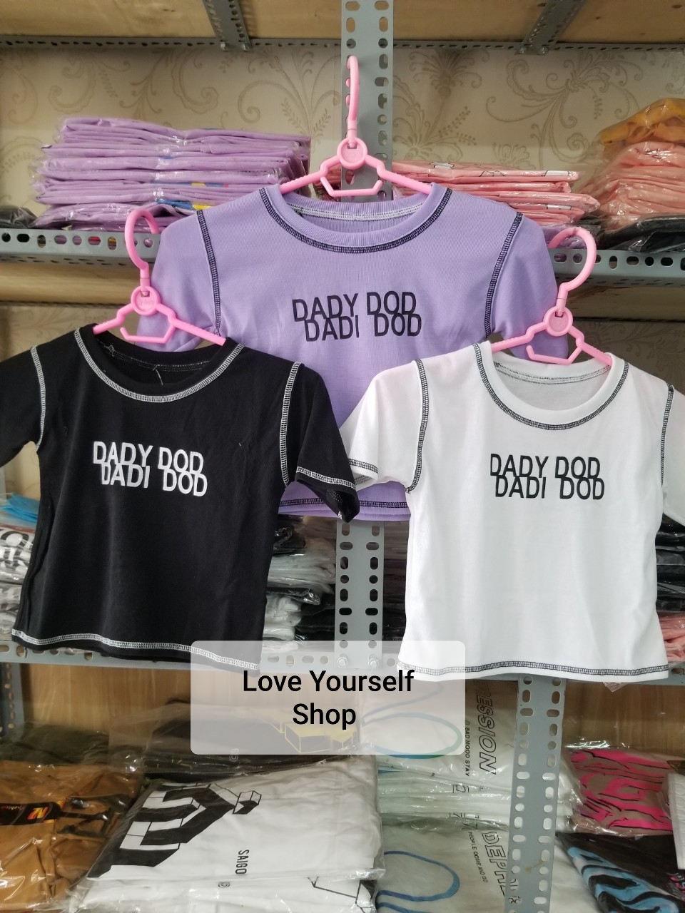 [Có ảnh thật] Áo croptop thun gân ôm body Dady Dod
