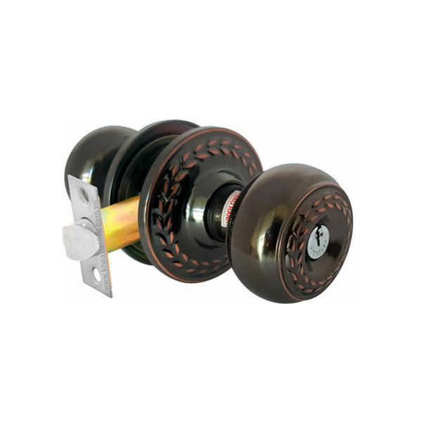 Khóa Tay Nắm Tròn Việt Tiệp 04204 (Màu Nâu)