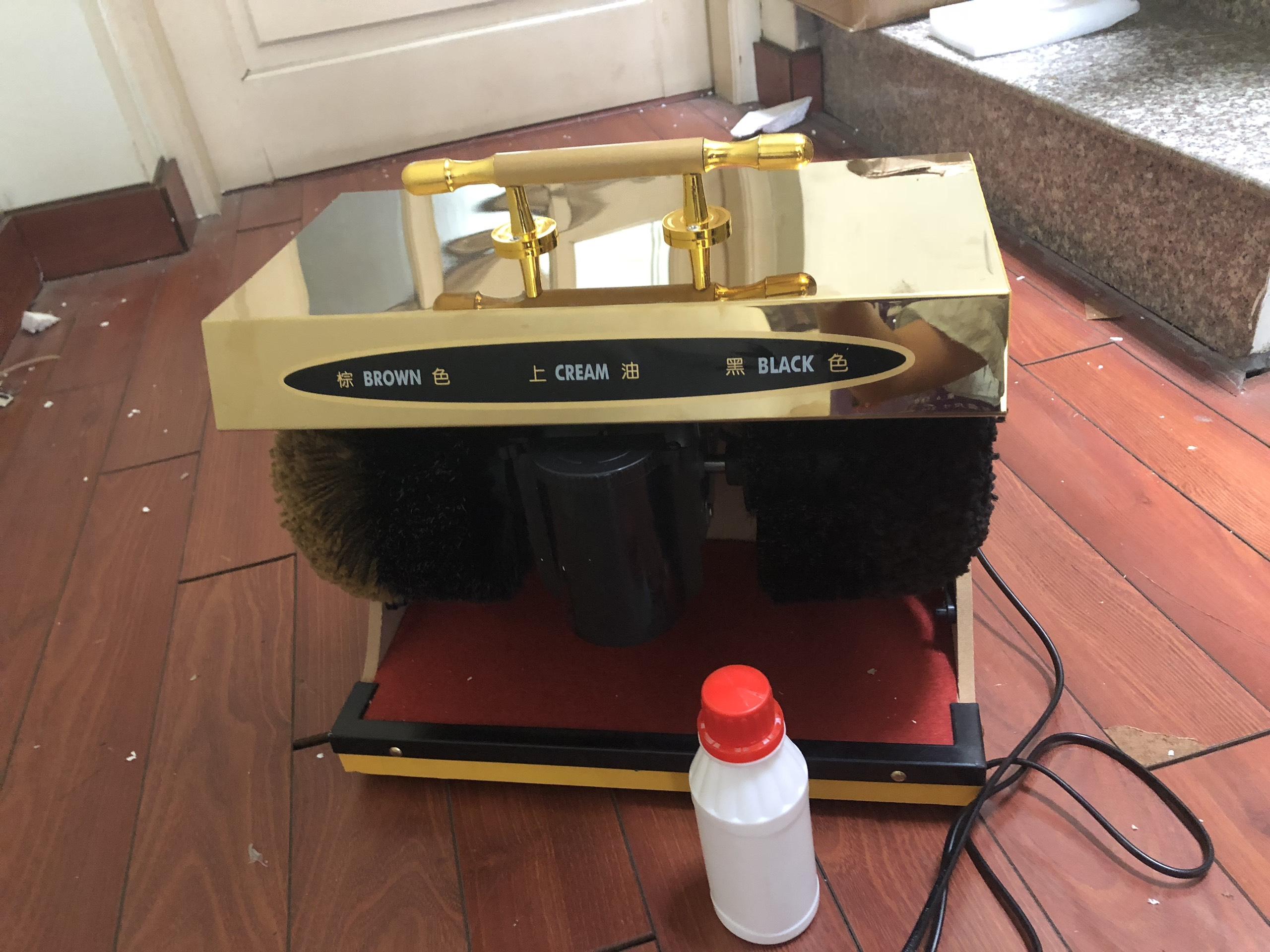 Máy đánh giày mini cảm ứng tự động G4 (kèm xi bóng)