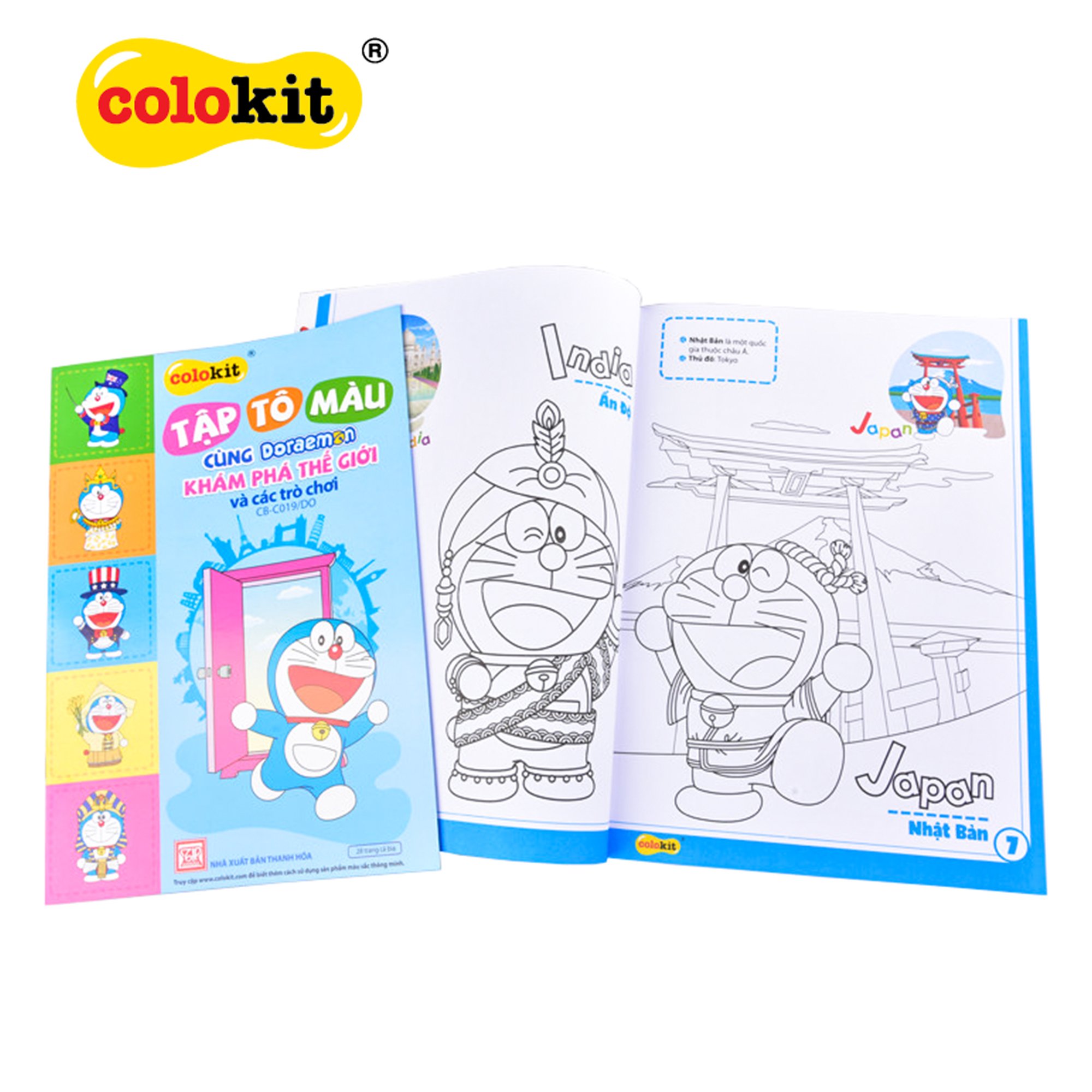 Tập tô màu Colokit CB-C019/DO