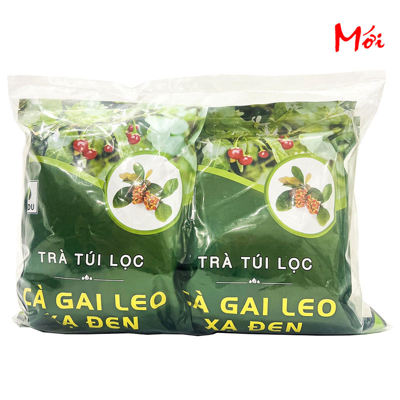 Trà túi lọc Cà Gai Leo Xạ Đen Sadu, hỗ trợ thanh nhiệt, giải độc gan, chống oxy hoá