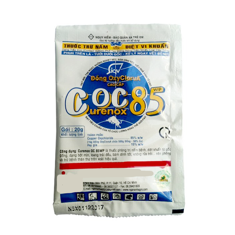 THUỐC TRỪ NẤM BỆNH - COC85 GÓI 20 GRAM