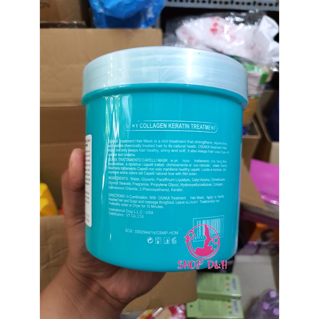 Hấp Dầu Osakak Dành Cho Tóc Hư Tóc Nhuộm (1000Ml)