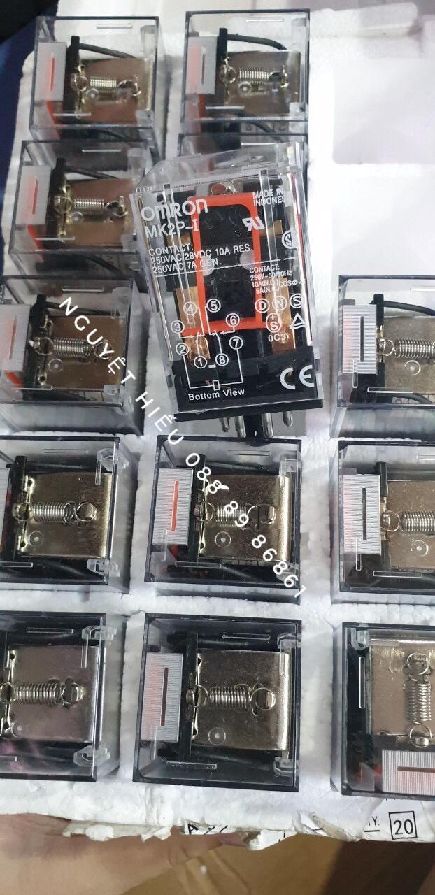 Rơ le relay 220V 8 chân tròn