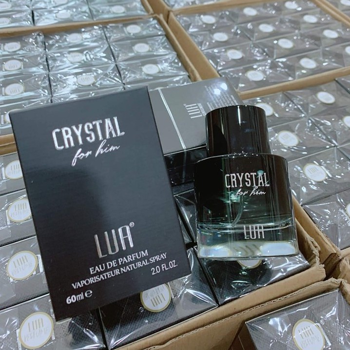 Nước hoa nam Lua Crystal For Him –  ẤM ÁP VÀ THANH LỊCH (60ML)