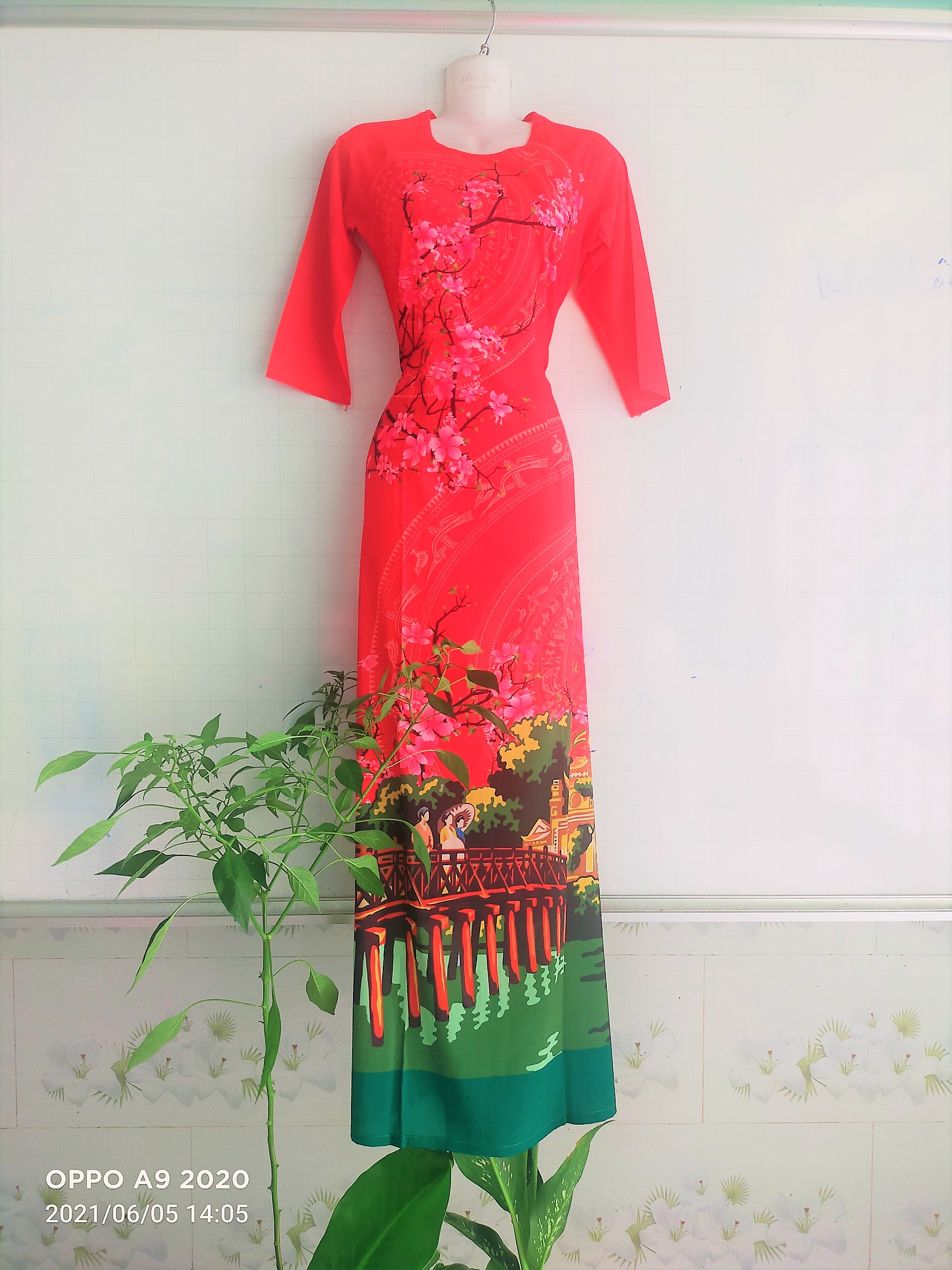 ÁO DÀO TRUYỀN THỐNG (CẢ BỘ) AD06
