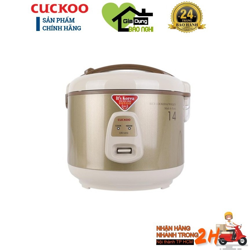 [HCM]Nồi cơm điện tử Cuckoo CR1413