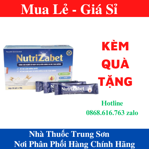 [CHÍNH HÃNG - HOÀN TIỀN] Sữa Nutrizabet – Ngũ Cốc Dinh Dưỡng Cho Người Tiểu Đường, Hỗ Trợ Giảm Đường Huyết