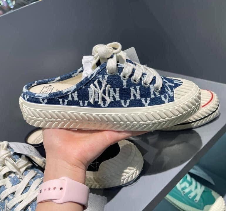 Giày Mule mono MLB 2021 Hàng Auth 100%