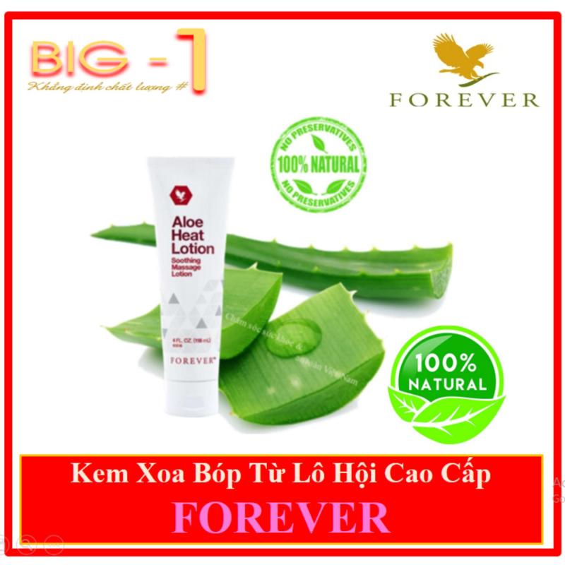 Kem xoa bóp từ Lô Hội - Forever Aloe Heat Lotion - tặng combo 50 ly giấy hàn quốc tốt nhất
