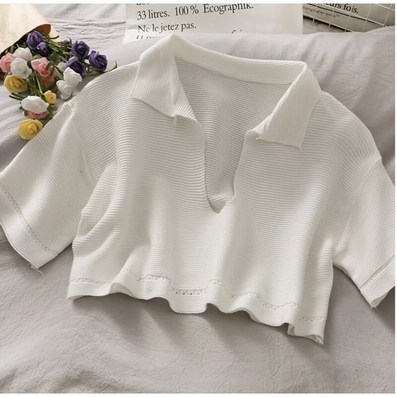 Set Đầm 2 dây xẻ + áo cổ bẻ montoghi
