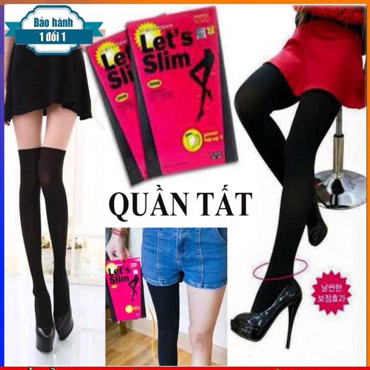 Quần tất nữ Nhật , quần tất thời trang Let's SLim