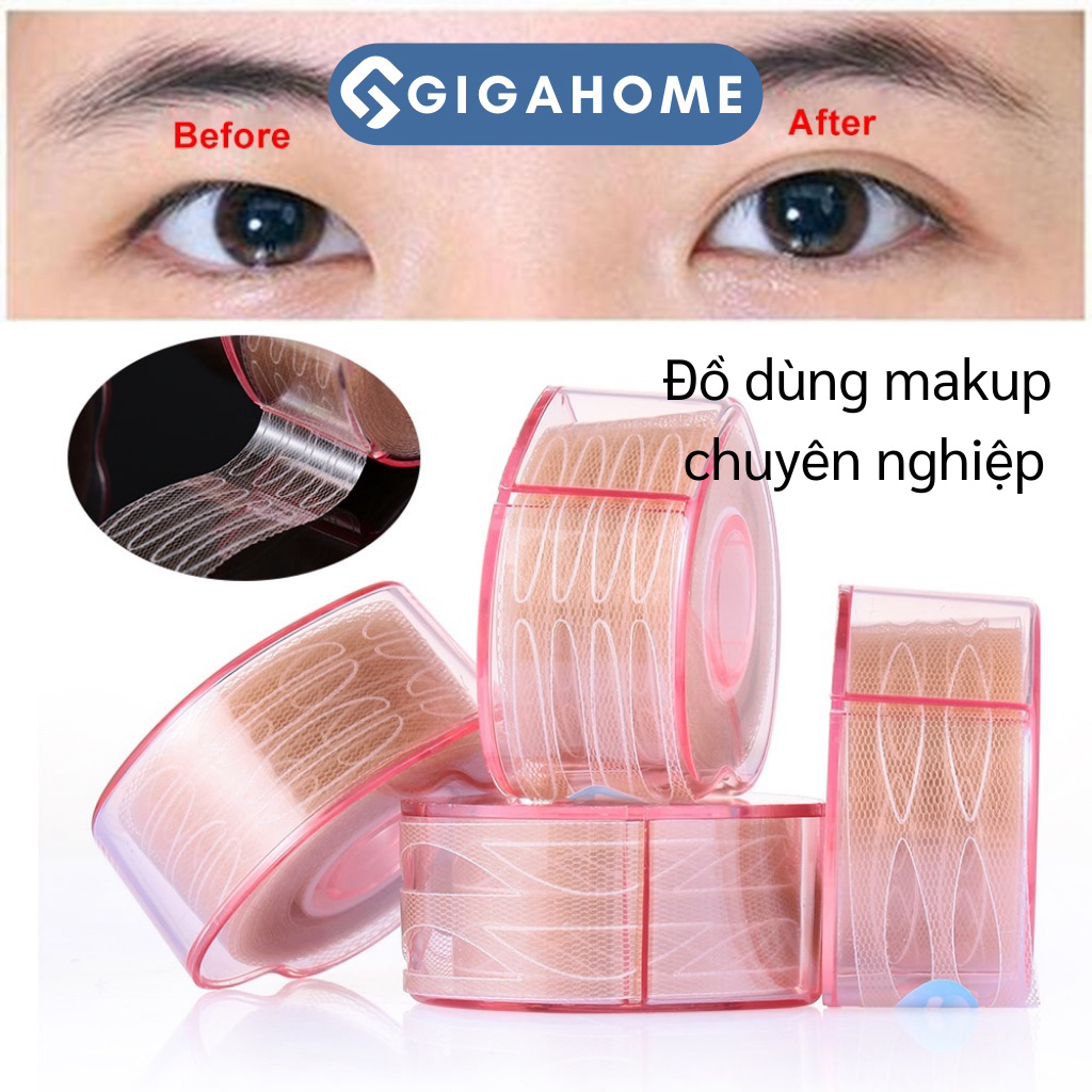 Cuộn Dán Kích Mí Ren Lưới Mỏng GIGAHOME Siêu Tàn Hình, Siêu Mỏng 6521
