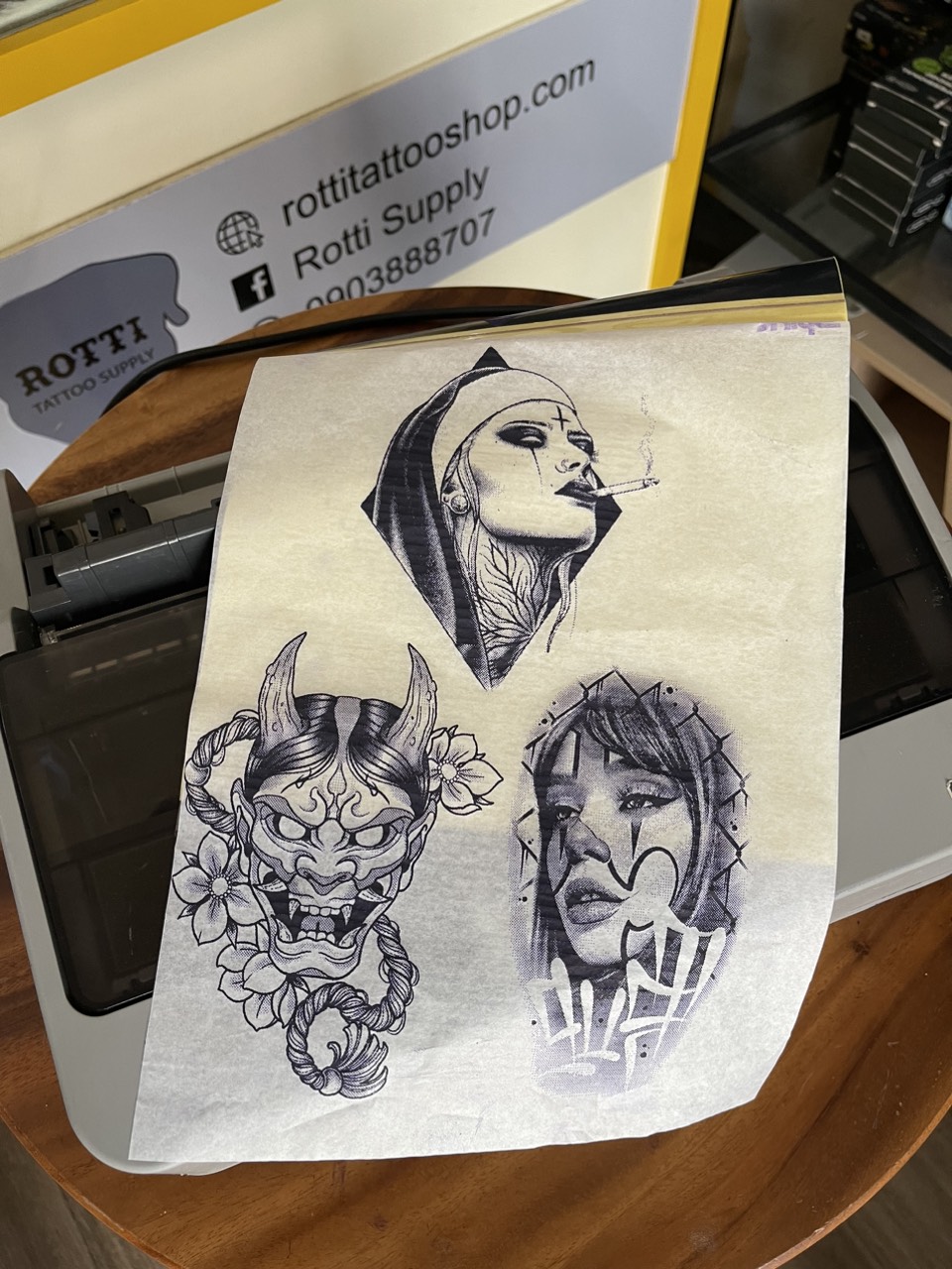 Máy Epson LQ310, Máy Scan Hình Xăm