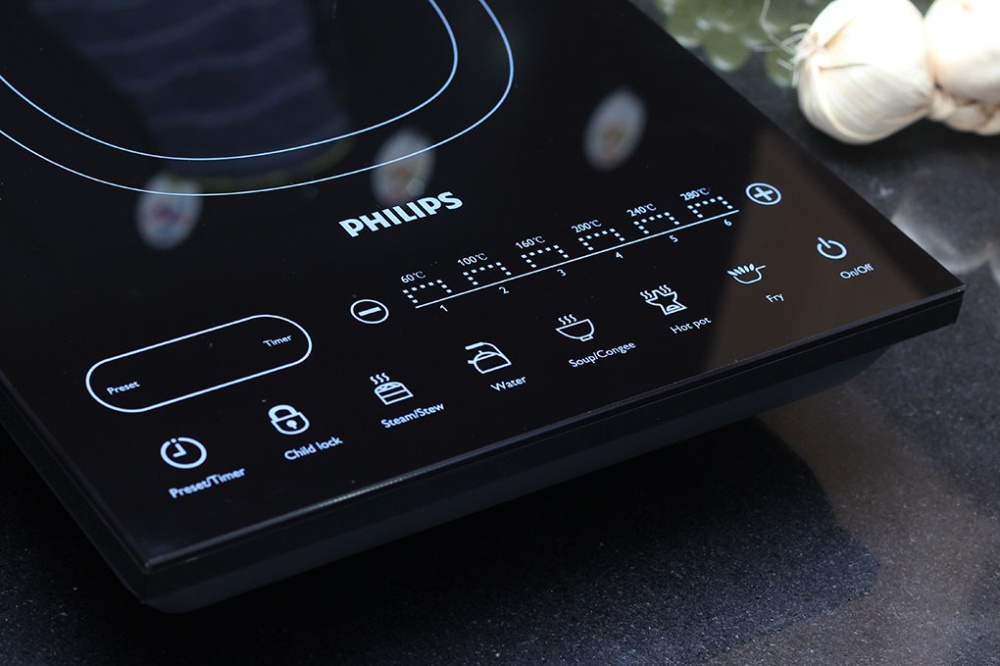 [HCM]Bếp từ Philips HD4932/00 Hàng CHÍNH HÃNG (Bảo hành 2 năm toàn quốc)