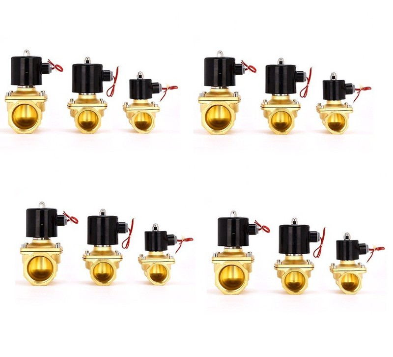 Van điện từ phi 27mm - Thân đồng, dây đồng 220V