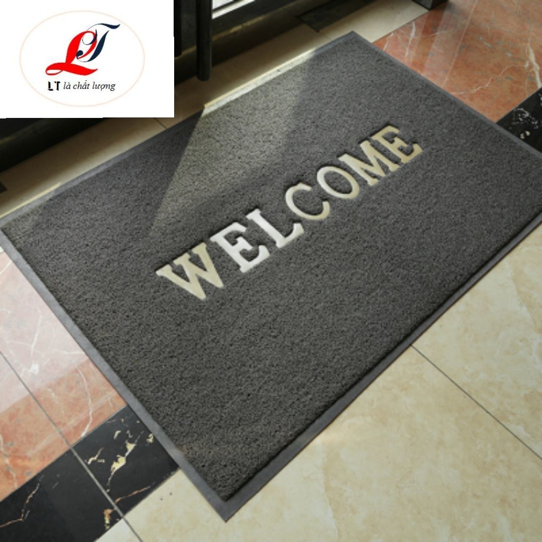 Thảm chùi chân welcome 60X90cm
