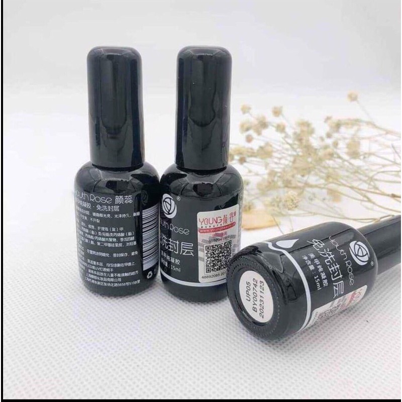 BASE TOP CỨNG MÓNG HOA HỒNG 15ml HÀNG CHÍNH HÃNG