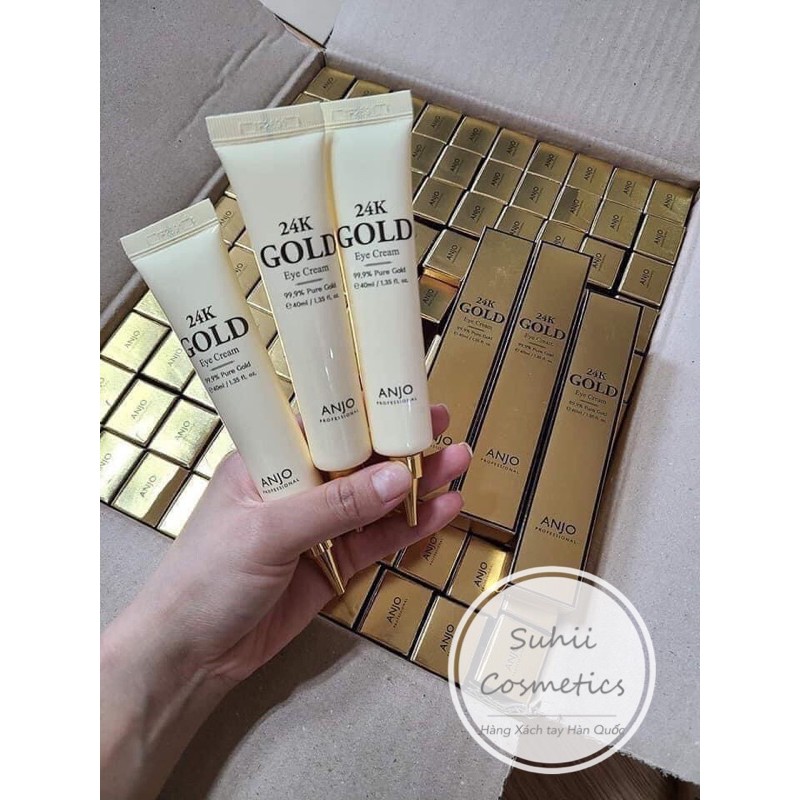 Kem Dưỡng Mắt Anjo 24K Gold