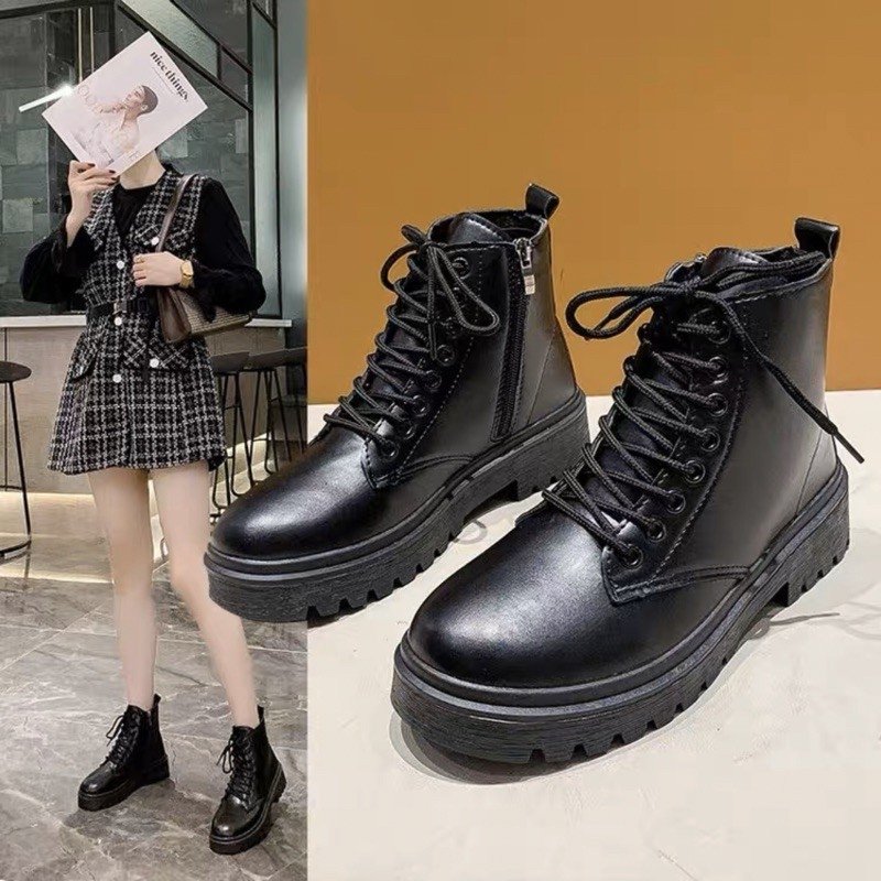 Siêu Xịn  Giày bốt cao cấp cổ chun