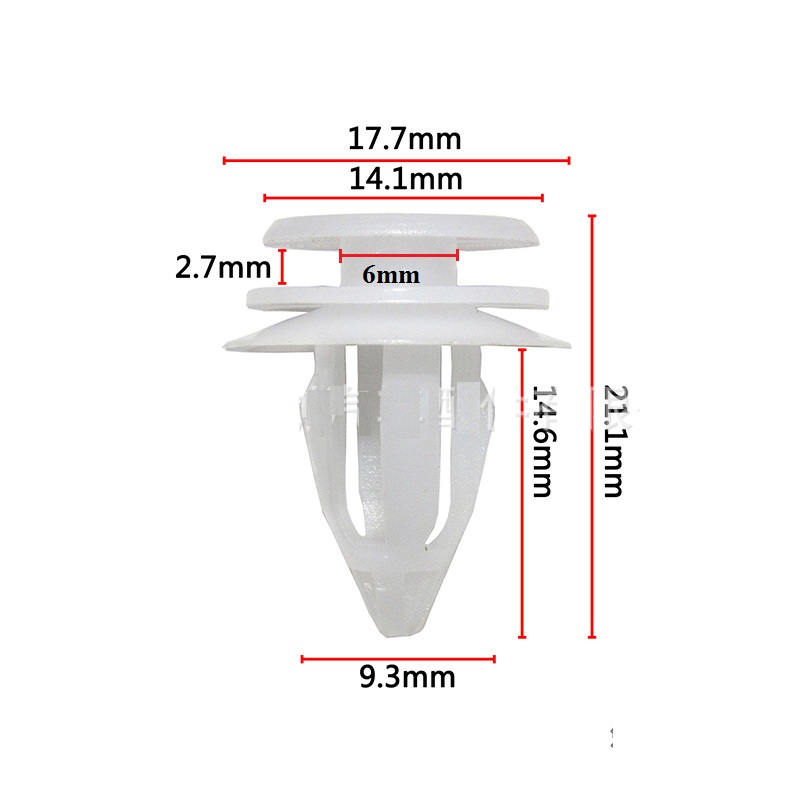 Vít nở nhựa chốt tapi ô tô (10 cái)