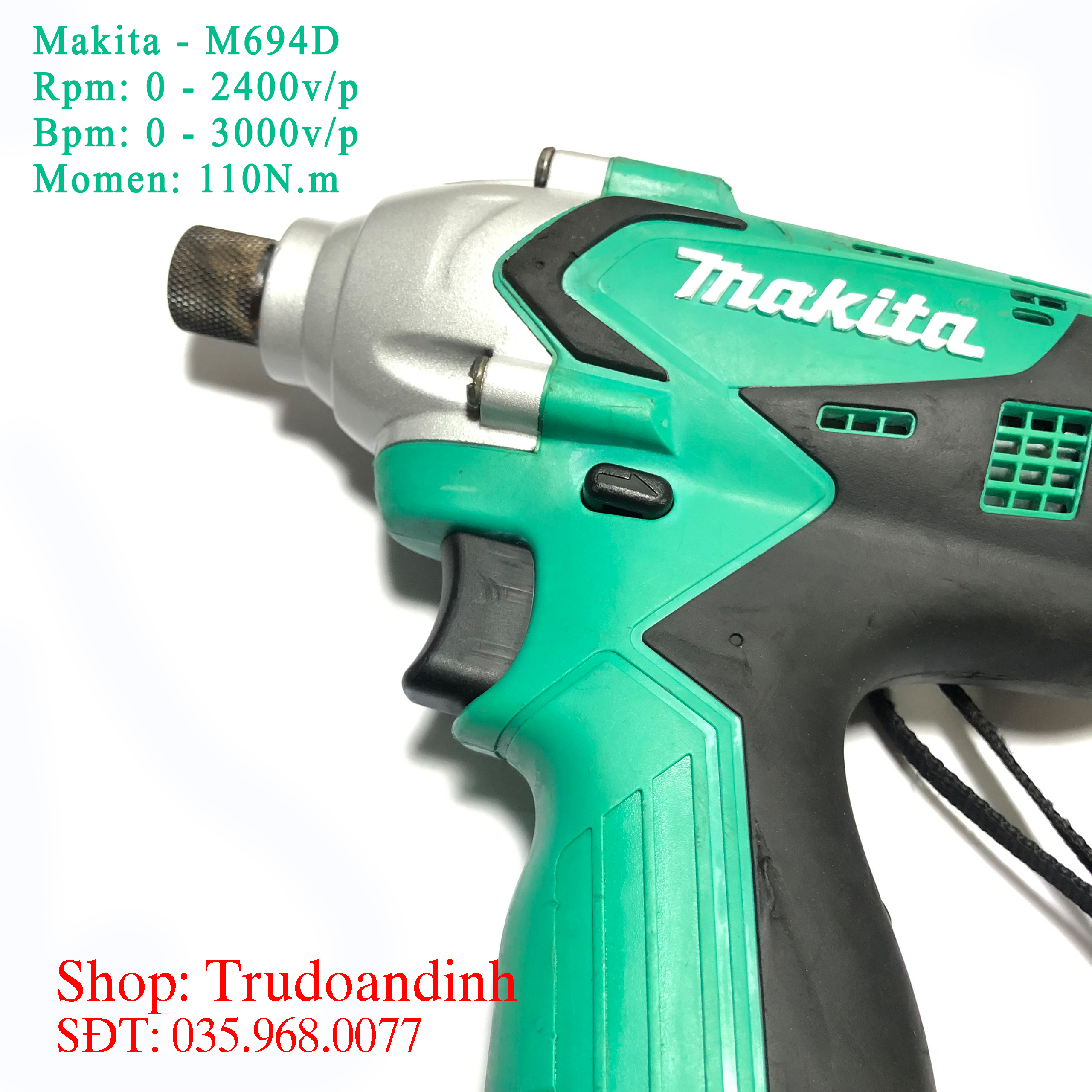 Máy bắn vít Makita 12v - M694D