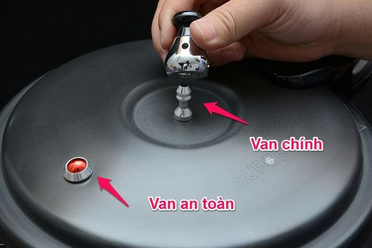 Chân van nồi áp suất gas size 6mm- 9mm