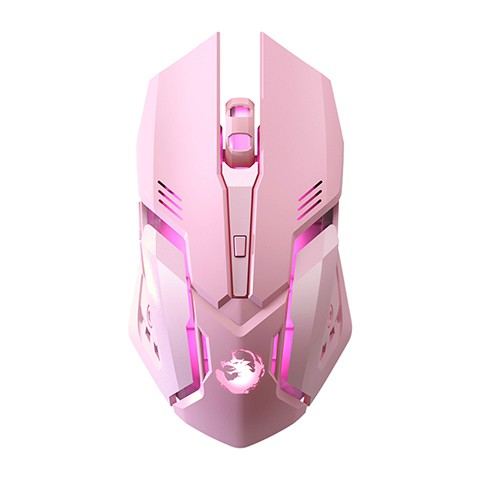 Chuột gaming không dây 2 chế độ dành cho game thủ chống ồn có đèn led chơi game cực đã bảo hành 12 tháng