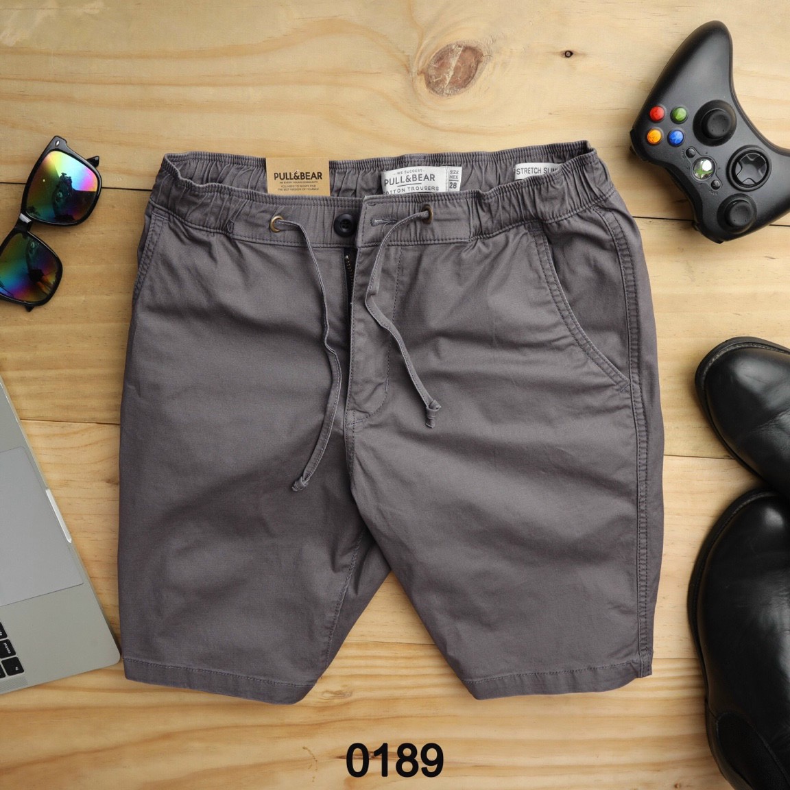 Quần Short Kaki nam PULL&BEAR - VNXK