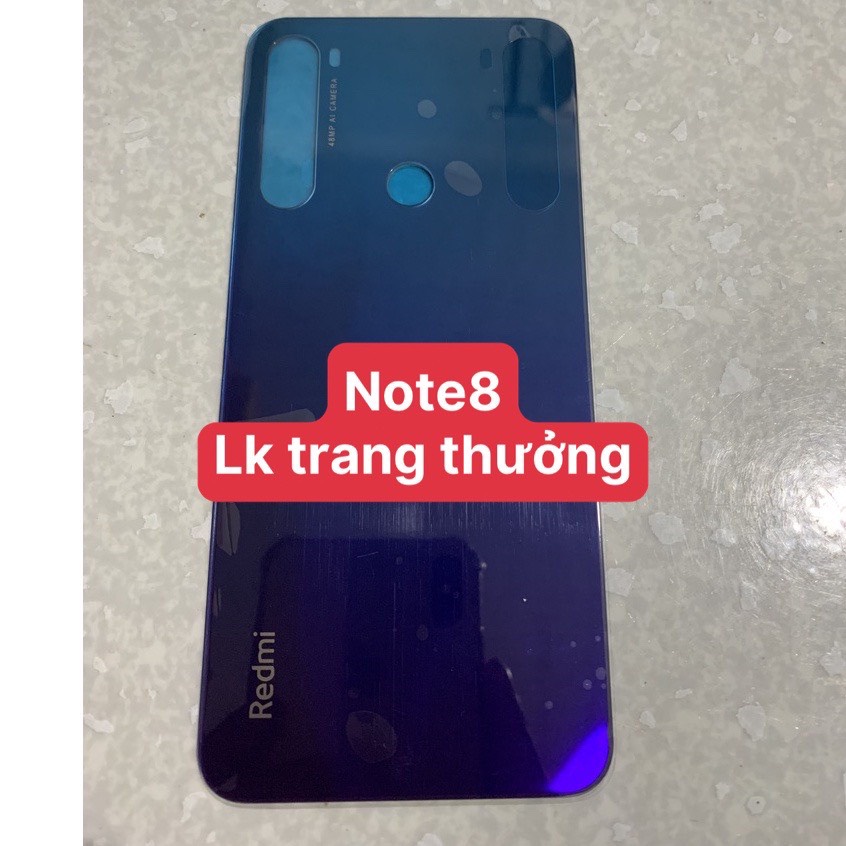 nắp lưng sau(kính lưng)xiaomi note 8 zin