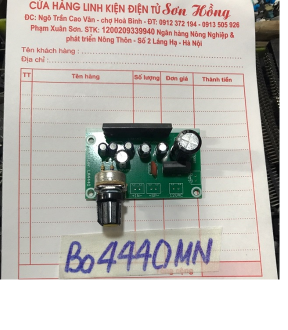 Mạch công suất âm thanh la 4440 mono