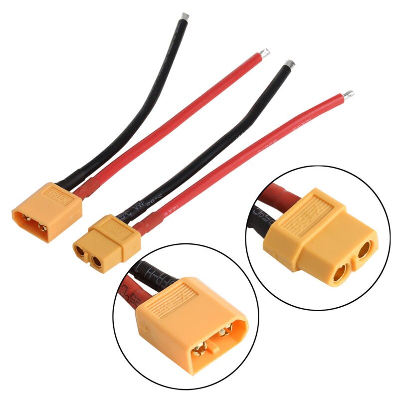 Jack cắm XT60 (Jack cắm điện 1 chiều dòng cao 60A)