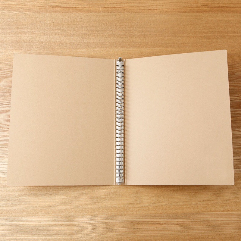 Muji Bìa Còng Nhẫn A4 - Be