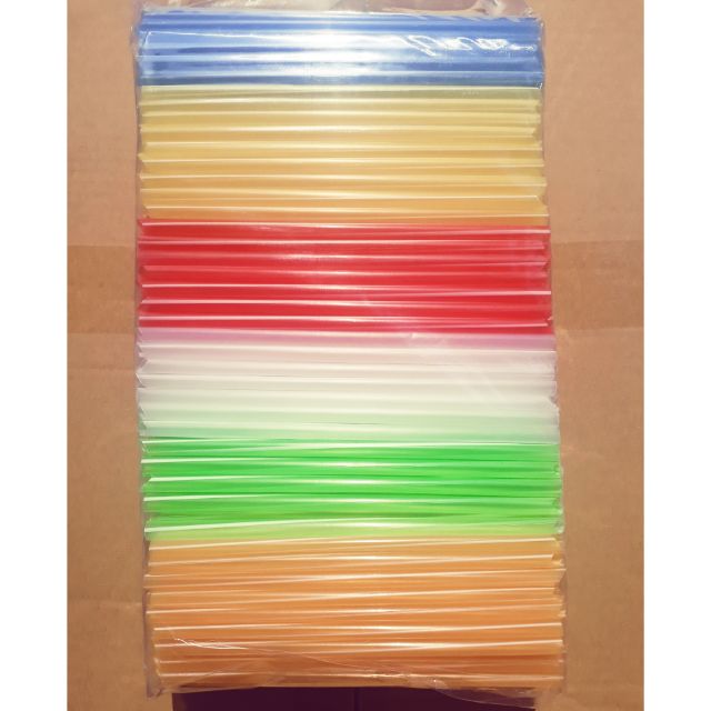 Bịch 500G Ống Hút Nước Mía Đầu Nhọn