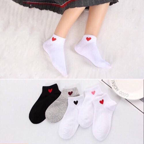 ComBo 10 Đôi Tất Hình Trái Tim Siêu Hot