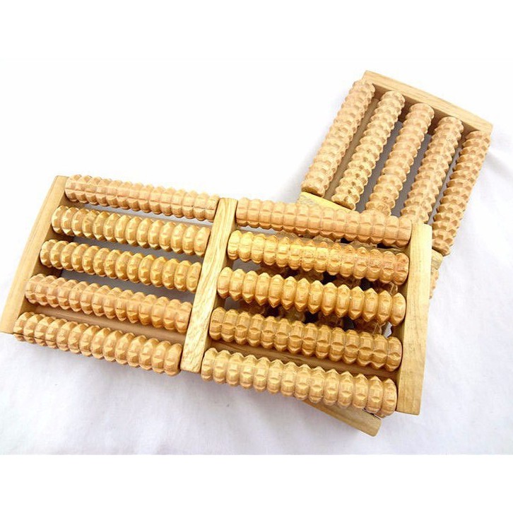 Massage Chân Bằng Gỗ 5 Hàng Cao Cấp Có Sẵn