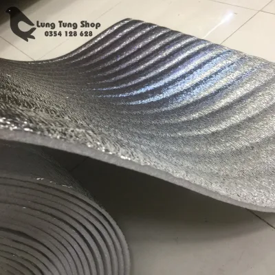 [ 1 mét xốp dày 5 mm ] xốp bạc cách nhiệt loại dày 5ly - xốp PE foam tráng bạc