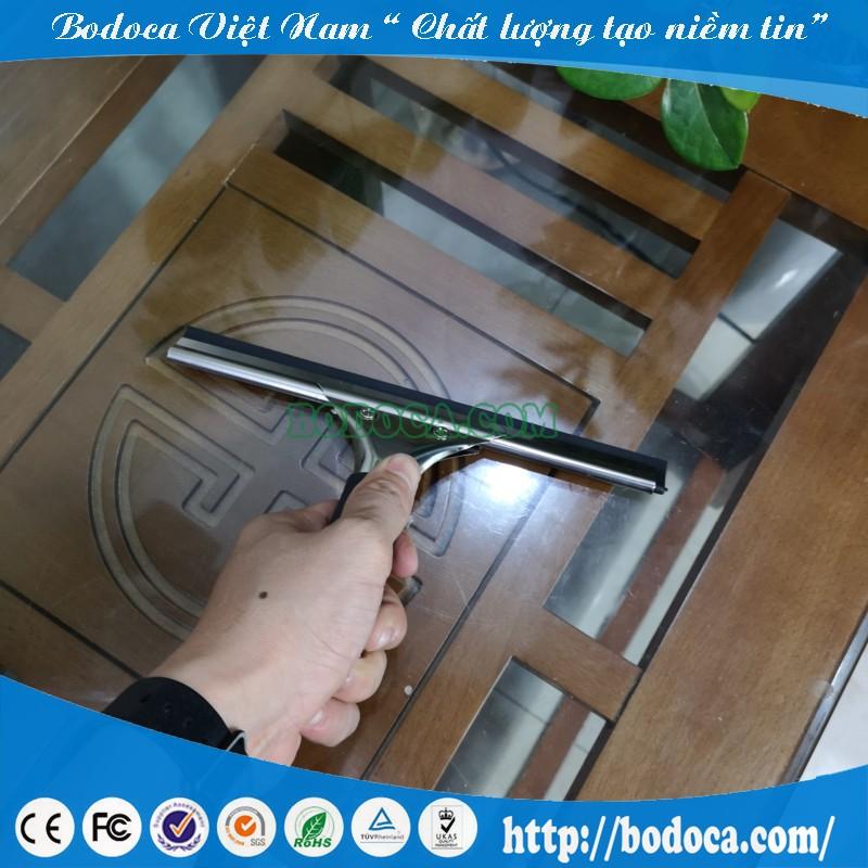 Tay gạt kính inox 35cm Bodoca
