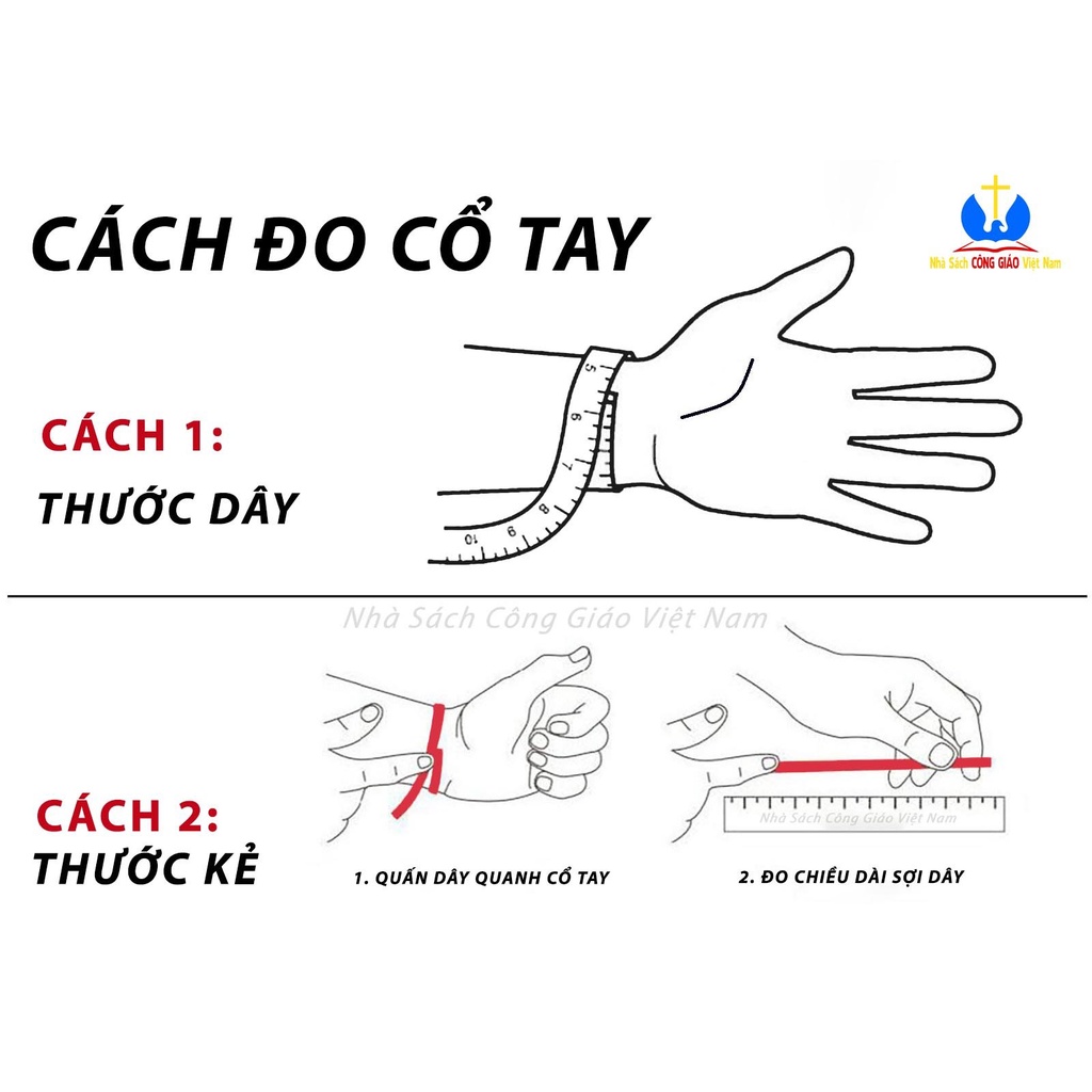 Vòng Mân Côi - Lắc tràng hạt bạc ta M15