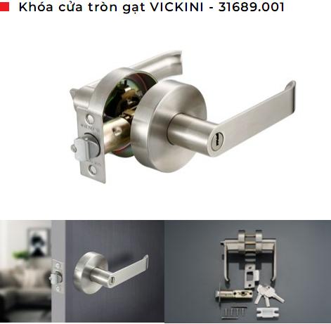 [HCM]Khóa tròn gạt VICKINI 31689.001