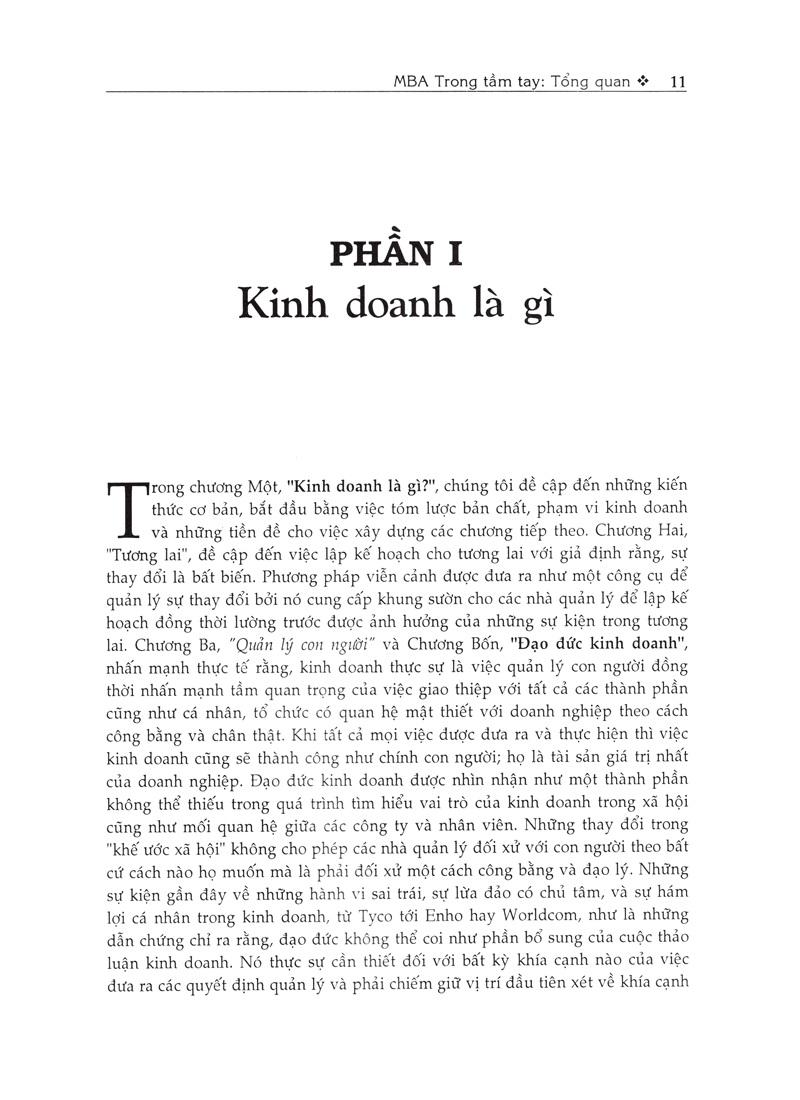 MBA Trong Tầm Tay - Tổng Quan