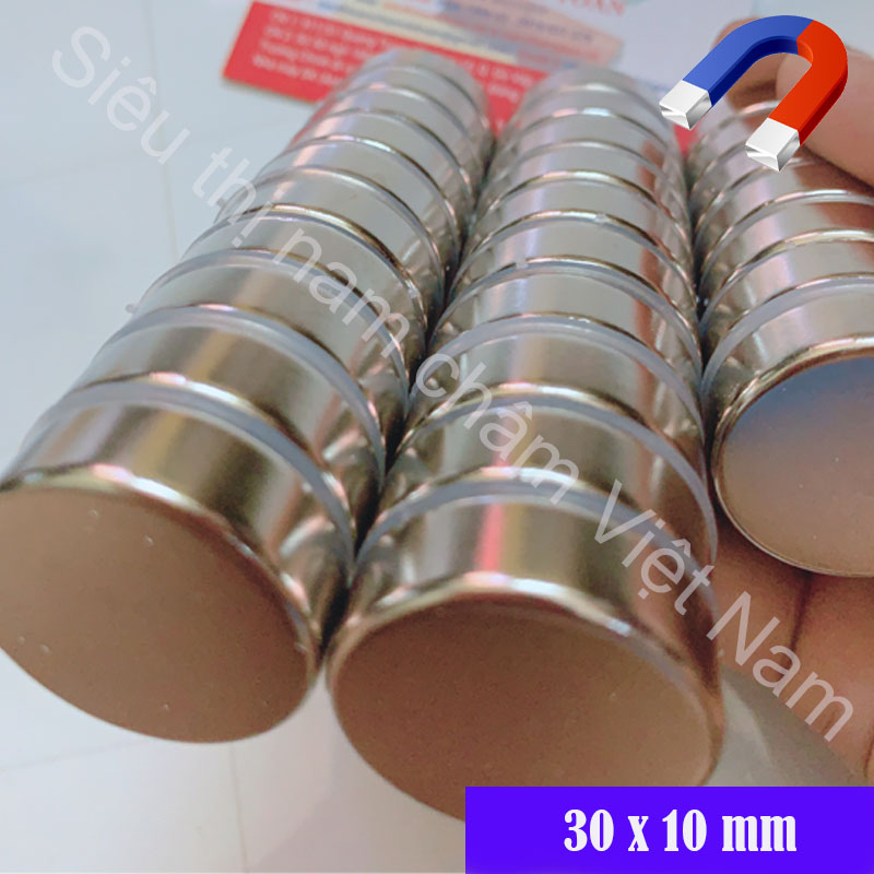 Nam châm vĩnh cửu siêu mạnh 30 x 10mm