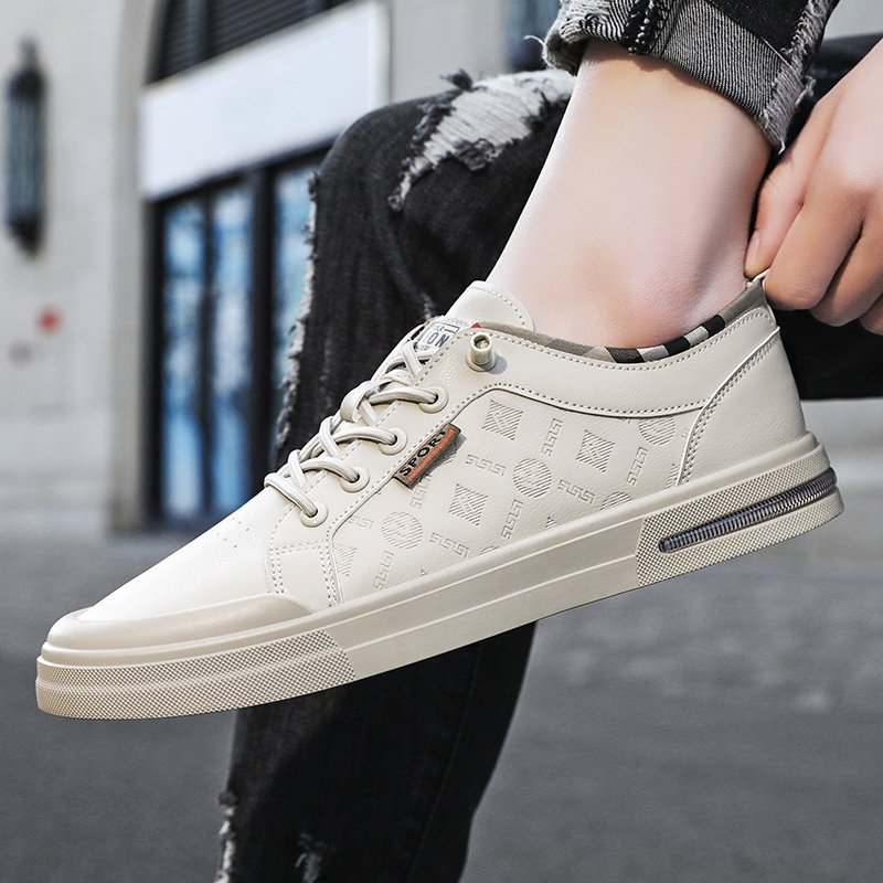Giày Sneaker Giày Da Nam HOTTREAND