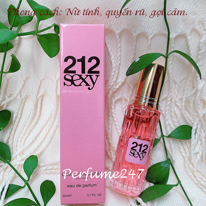 [HCM][ GIÁ SỈ] COMBO 10 CHAI NƯỚC HOA 20ML ( MÙI NGẪU NHIÊN )