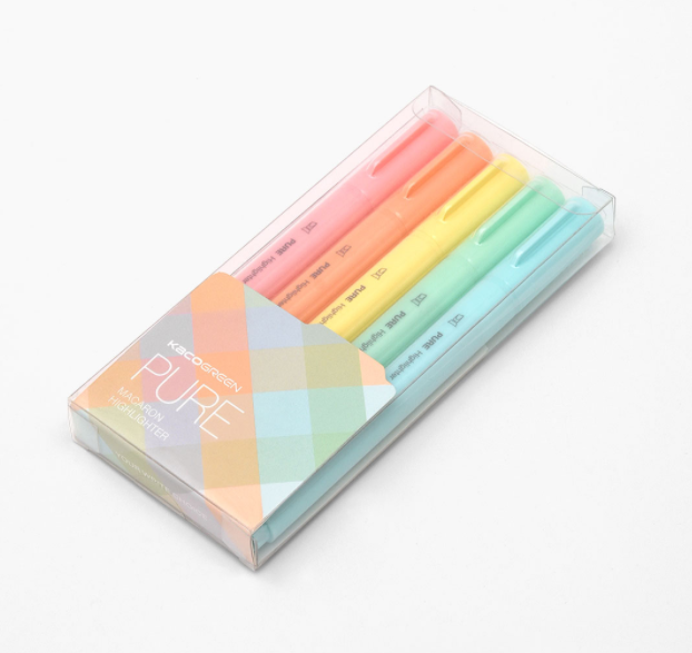 Bộ 5 bút Highlight Kaco Pastel ( 2 lựa chọn )